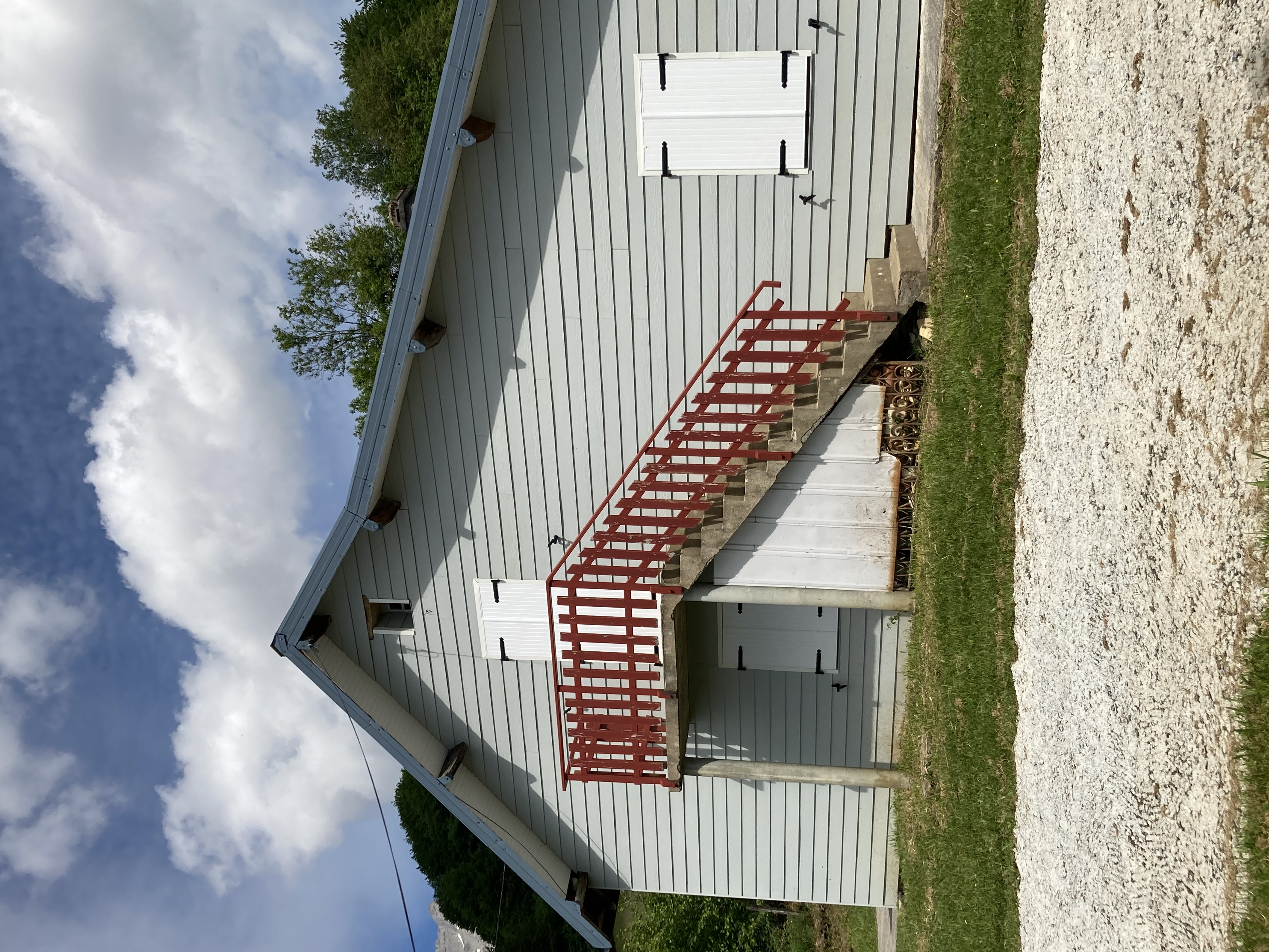 Photo d'une façade du chalet